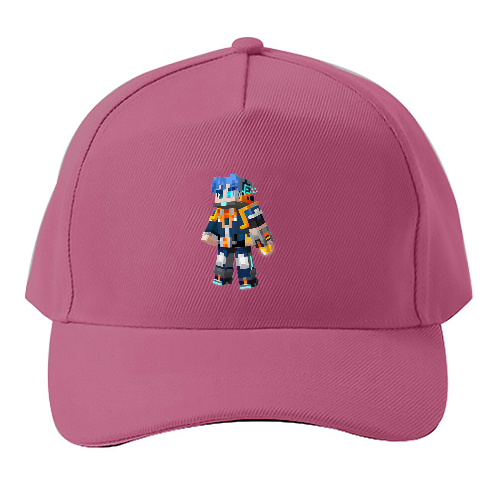 （画像用） マインクラフト ブロックの世界 Minecraft MC Block world ベースボールキャップ 綿100％ 男女兼用 帽子 スポーツ